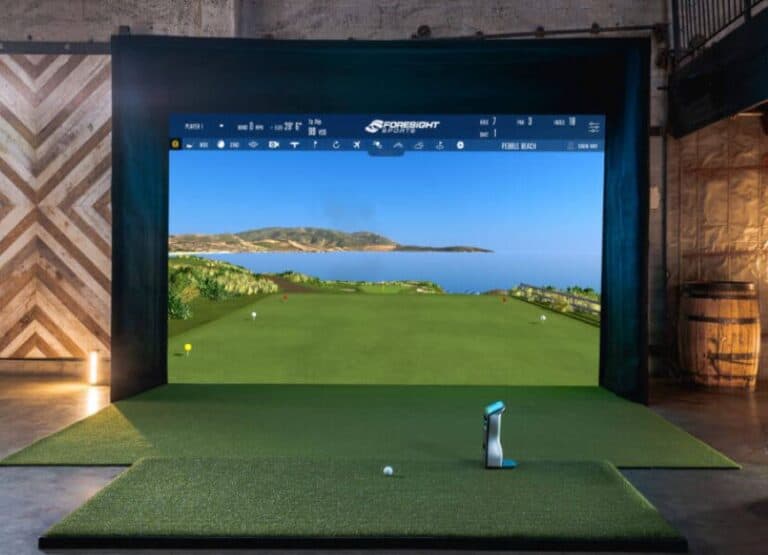 simulateur de golf